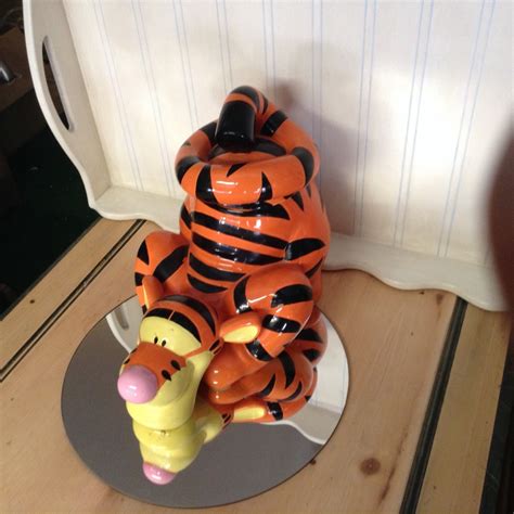 Vintage Ceramic Disney Tigger Cookie Jar Made In China Antique Price Guide Details Page