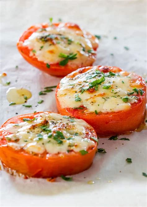 Baked Parmesan Tomatoes Jo Cooks