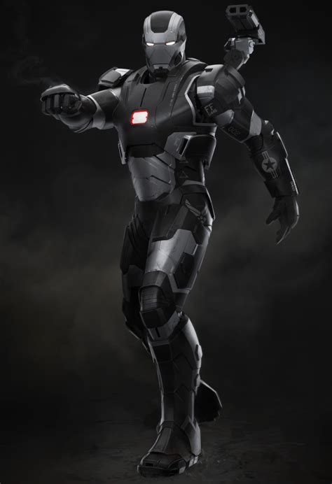 Iron Man 3 Concept Art For War Machine Malibu Attack