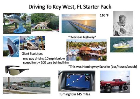 Driving To Key West Fl Starter Pack Rstarterpacks