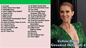 Celine Dion Greatest Hits (Vol. 2) - YouTube