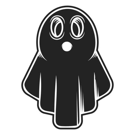 Halloween Ghost Icon Black Transparent Png And Svg Vector File