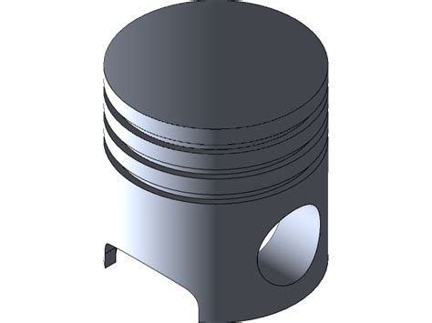 Four Cylinder Engine 3d Cad Model Library Grabcad