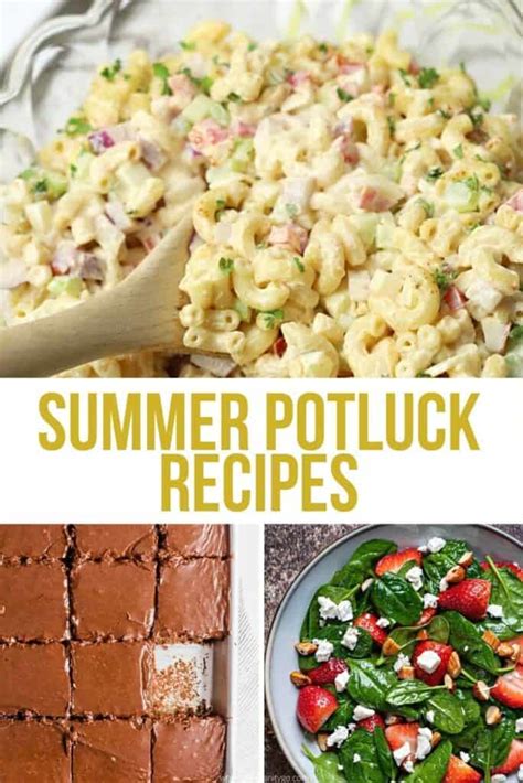 What To Bring To A Potluck Best Summer Potluck Recipes