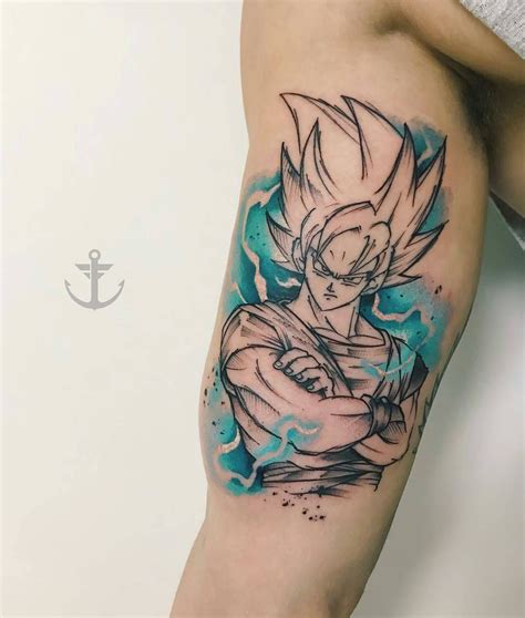 Goku Dragon Ball Tattoo Ideas