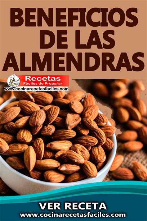 Las almendras no sólo están llenas de nutrientes que tu cuerpo necesita también contienen