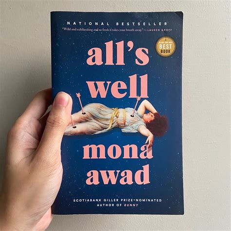 Alls Well By Mona Awad Buku And Alat Tulis Buku Di Carousell