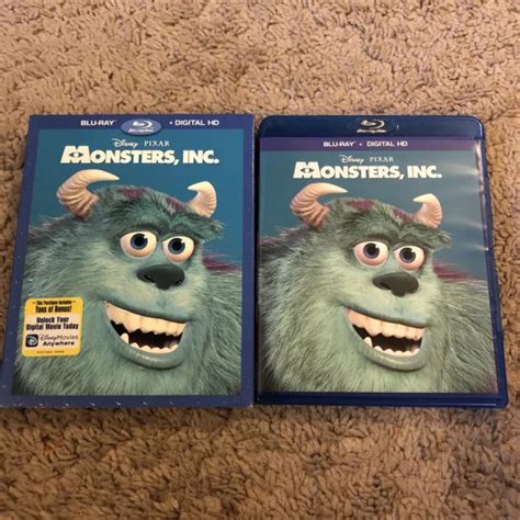 Monsters Inc Blu Ray Disc Disc Set W Rare Slipcover Picclick