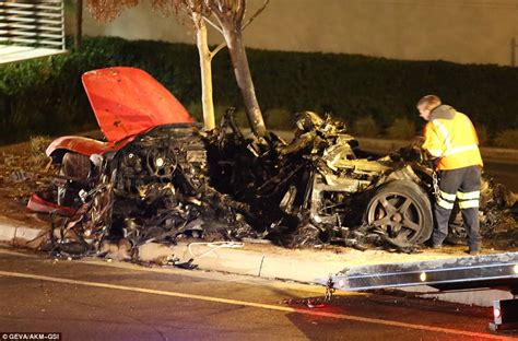 Fast And Furious Star Paul Walker Dead In Fiery Car Wreck Actor Killed After Porsche Gt Driven By
