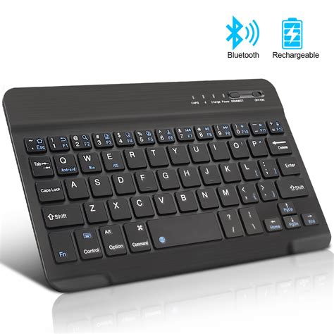 Mini Wireless Keyboard Bluetooth Keyboard For Ipad Phone Tablet Rubber