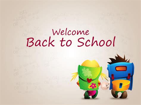 Welcome Back To School Wallpapers Top Free Welcome Back To School