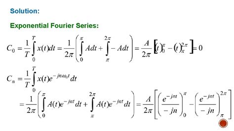 SIGNALS SYSTEMS ENT 281 Chapter 3 Fourier Series