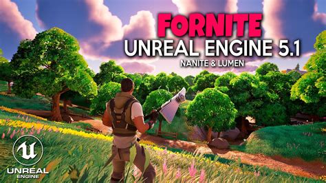 Fortnite Looks Insane With Unreal Engine 51 Nanite And Lumen Youtube