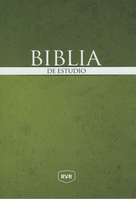 Santa Biblia De Estudio Reina Valera Revisada Tapa Dura Vida Y Luz