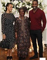 Sabrina dhowre, idris elba, and the actor's mom, eve elba, are serving ...