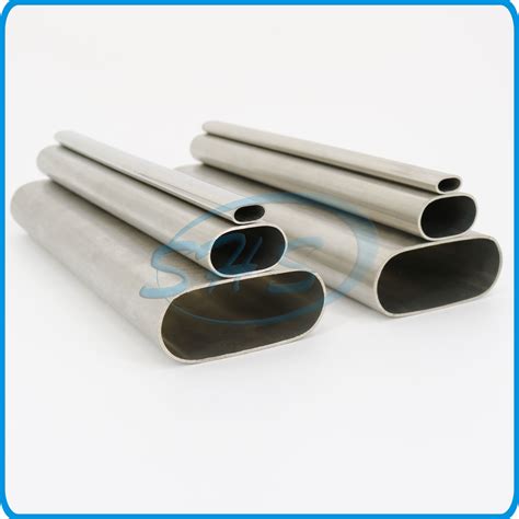Stainless Steel Flat Sided Oval Tube For Handrails China Stainless