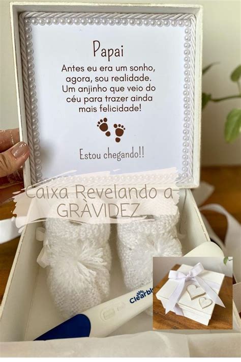 Revelando A Gravidezsurpresapresentepapaicaixarevelação Gravidez Surpresa Gravidez