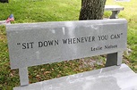 Leslie Nielsen in Leslie Nielsen's Grave Marker 7 of 15 - Zimbio