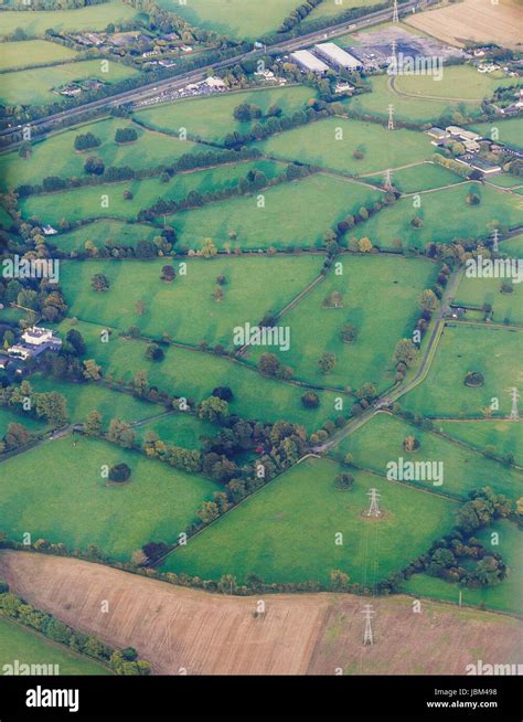 Dublin Ireland September 27th2016 Aerial View Of The Irish