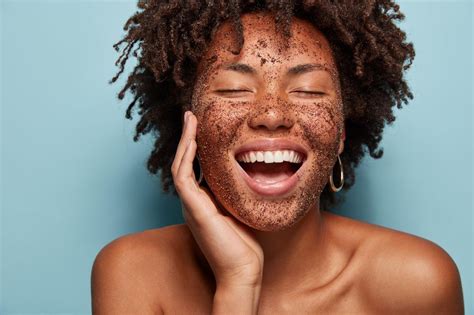 Black Woman With Face Scrub Sadiaa Black Beauty Guide
