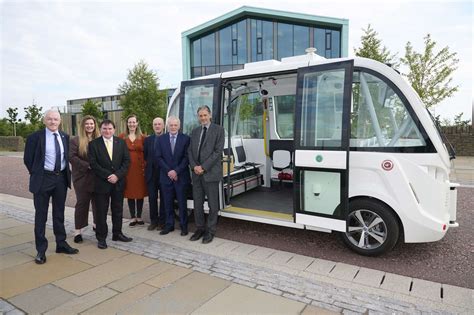 First Trials In Scotland Of Driverless Buses Begin After Autonomous