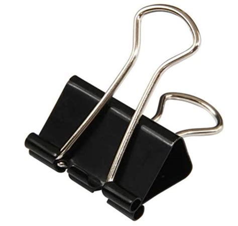 Black Extra Large Binder Clips Inch Jumbo Binder Clip Big Paper Clamps For Office Supplie