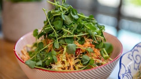 Add dressing to the slaw and toss to combine. Barbecue week: Speedy Asian slaw | Recipes, Asian slaw ...