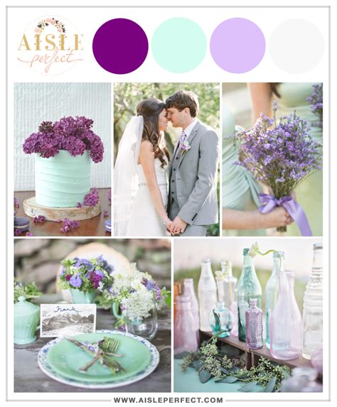 Four Unexpected Wedding Color Schemes That Work Wedding