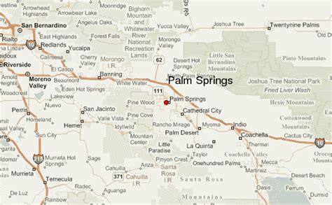 Palm Springs California Map Topographic Map Of Usa With States