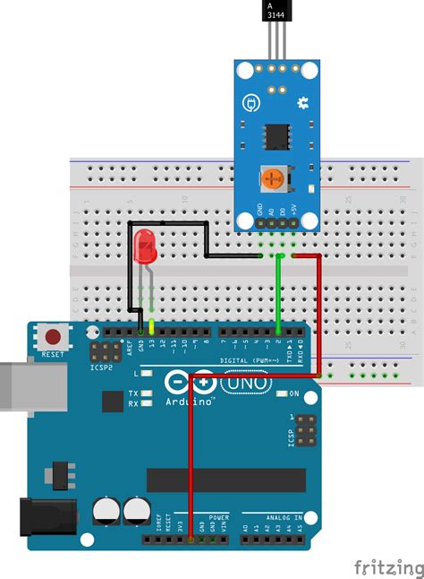 Hall Effect Sensor Module Interfacing With Arduino My Xxx Hot Girl