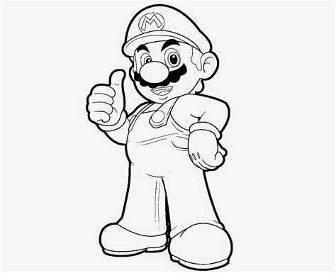 Super Mario Drawing At Getdrawings Free Download