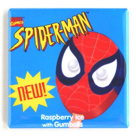 Spiderman Ice Cream Fridge Magnet Sign Popsicle Ebay