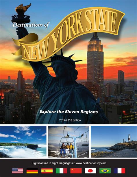 Destinations Of New York State ~ 2017 English Version By Destinations