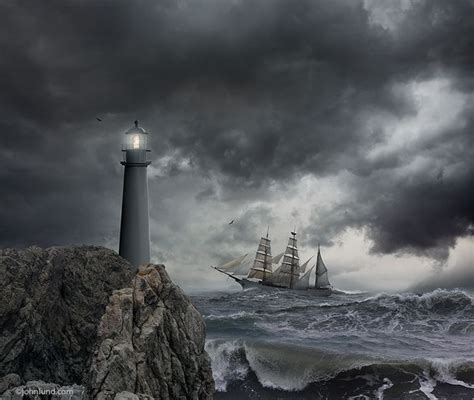 Tall Ship With Lighthouse Lps Lighthouse Storm Storm Tattoo Storm Quotes Ocean Storm Ocean