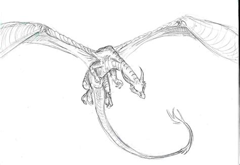 Dragon Flying Drawing At Explore Collection Of