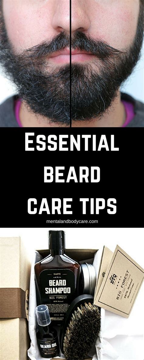 Essential Beard Care Tips Mental And Body Care Beard Care Beard Maintenance Grow Beard
