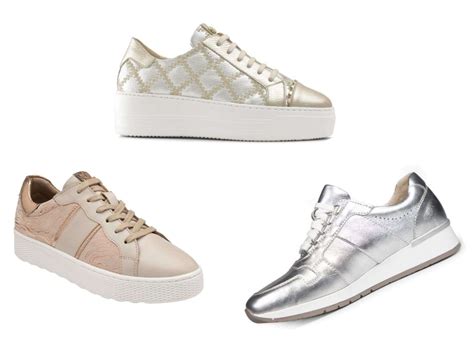 Three Metallic Leather Sneakers Youll Love What Lizzy Loves