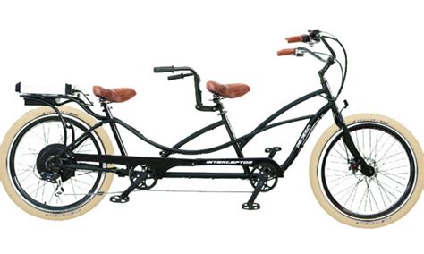 Pedego Tandem Electric Cruiser Bicycle Bicycle Post