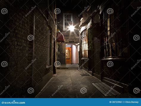 Old Fashioned London Alleyway Editorial Photo Image Of Georgian