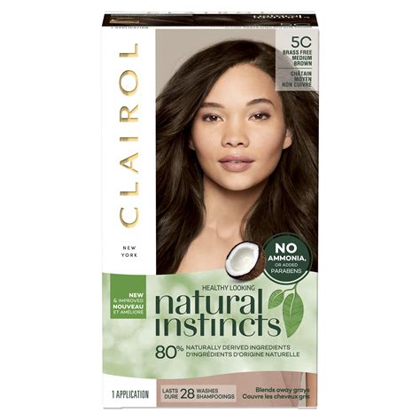 Clairol Natural Instincts Demi Permanent Hair Color Crème 5c Medium
