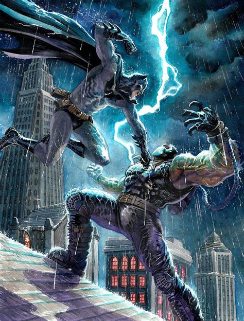 Batman Vs Bane Comic Wallpaper