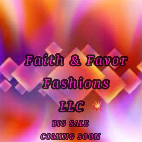Faith And Favor Fashions Llc Home Facebook