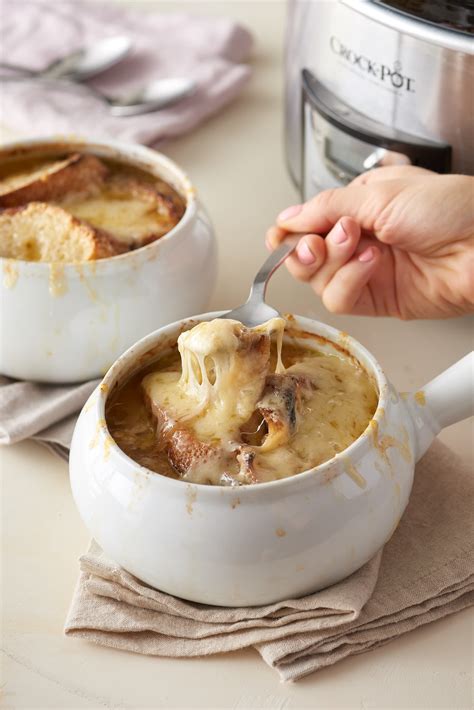 French Onion Soup Slow Cooker Recipe The Easiest Most Delicious