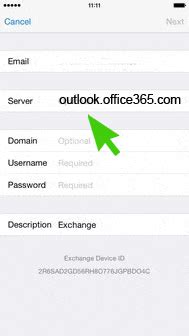 Watch a short video of this task farther • email = your office 365 email address • password = your office 365 email password • server = outlook.office365.com (this is required). How to Set Up Office 365 on an iPhone
