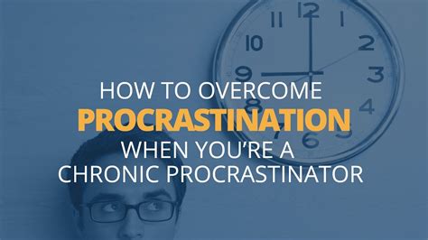 Set Yourself Free How To Overcome Procrastination When You Re A Chronic Procrastinator I Brian