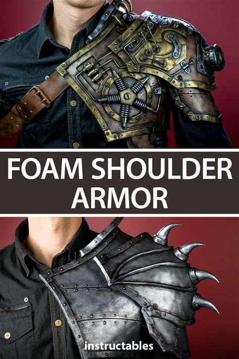 Diy Steampunk Shoulder Armor Foam Armor Template Artofit