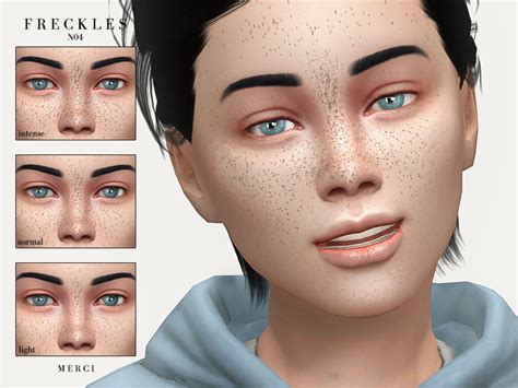 Sims 4 Freckles Maxis Match Collegepola