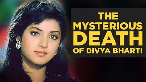 Who Killed Divya Bharti Murder Or Suicide Husband Sajid