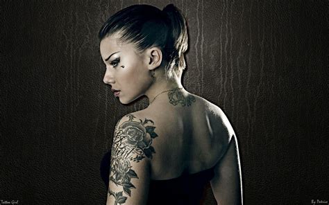 tattoo girl images wallpapers wallpaper cave