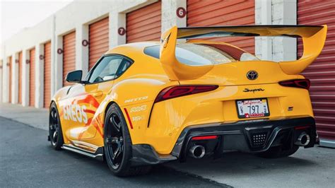 Topgear This Toyota Supra Has The Massive Wing Youve Always Wanted